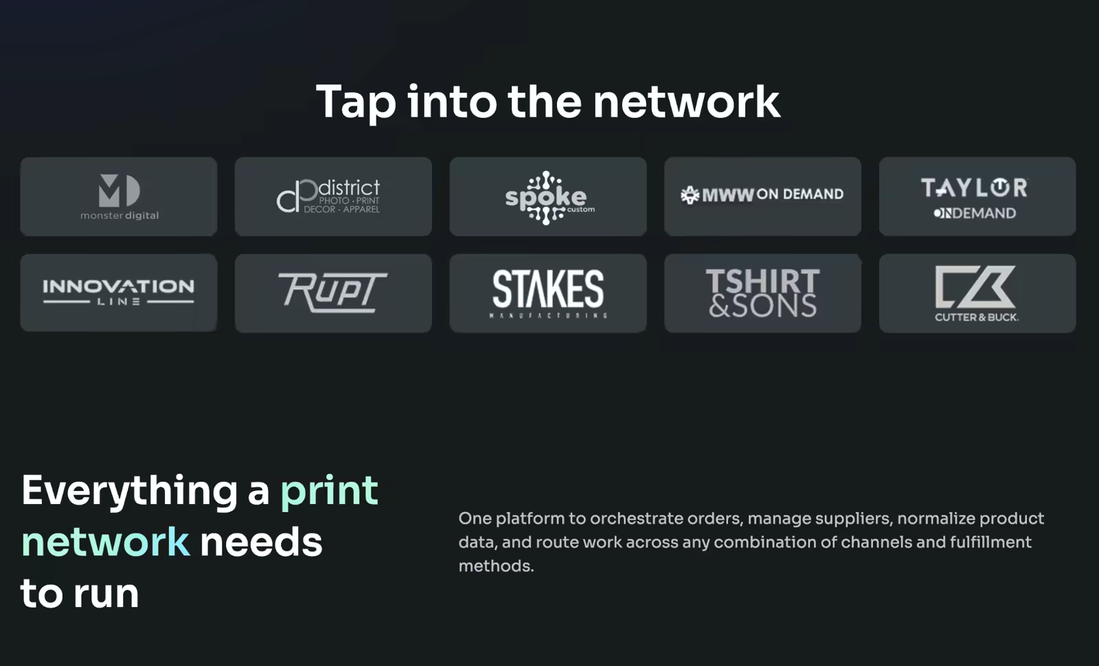 OrderMesh Replatform screenshot 3